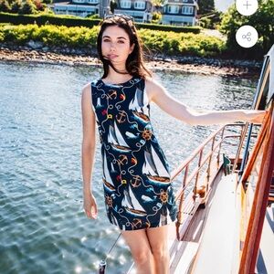 ISO Kiel James Patrick Mariner Shift Dress size 0